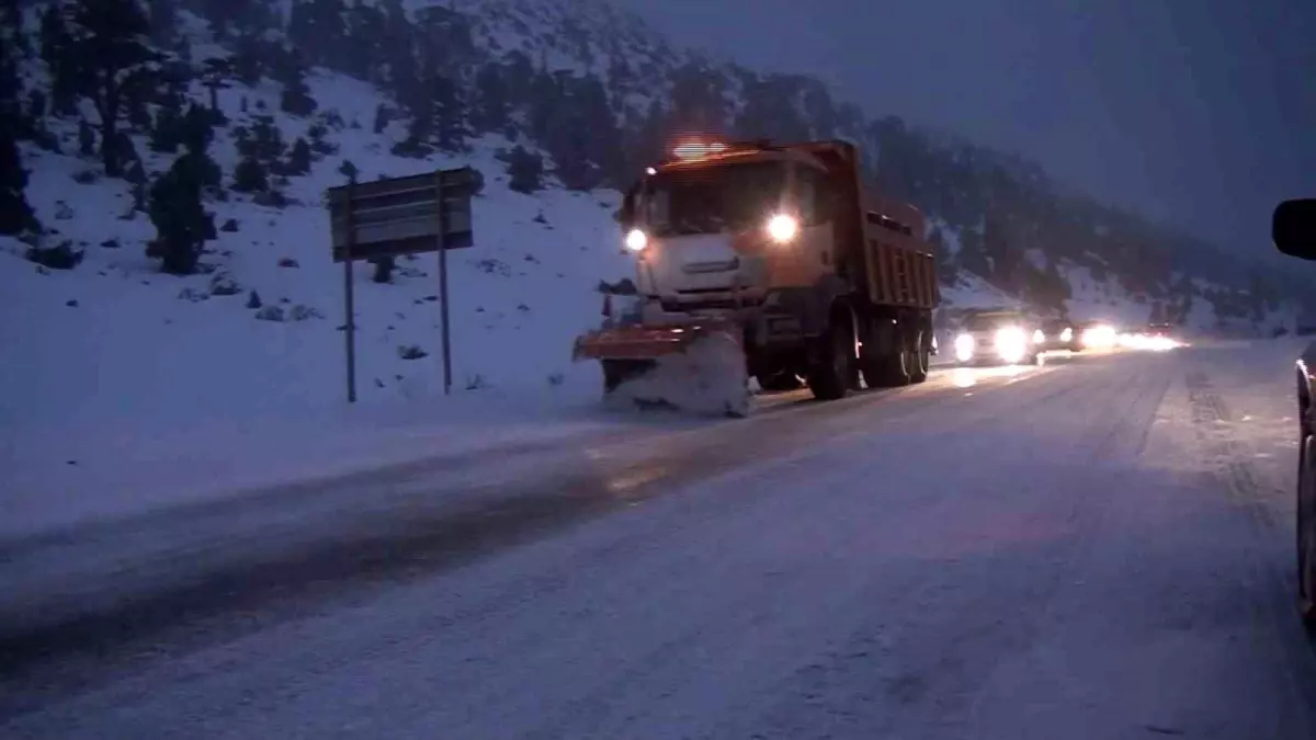 Akseki-Seydişehir Karayolu Tekrar Trafiğe Açıldı