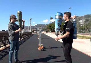 Alanya’da Osmanlı’dan Kalma Lobut Çevirme Sporu İlgi Görüyor