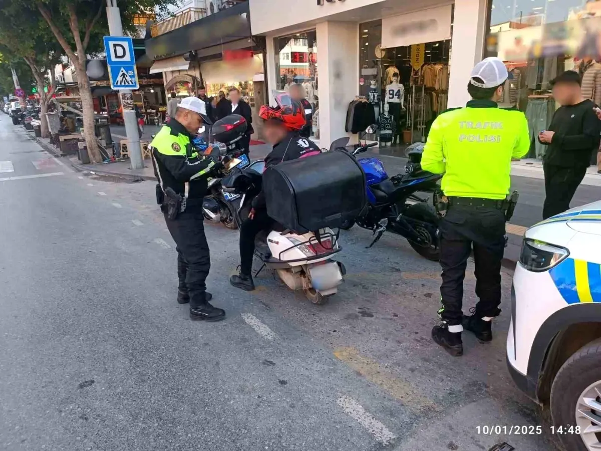 Antalya’da Motosiklet Hırsızlıklarına Karşı Denetimler Yapıldı