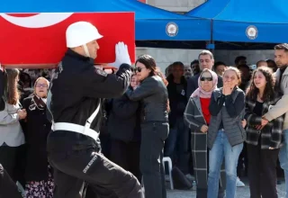 Antalya’da Trafik Kazasında Hayatını Kaybeden Polis Memuru için Tören Düzenlendi