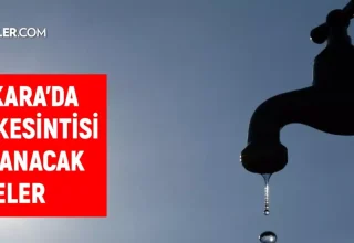 ASKİ Ankara su kesintisi! 10-11 Mart Ankara’da su kesintisi ne zaman bitecek, sular ne zaman gelecek?