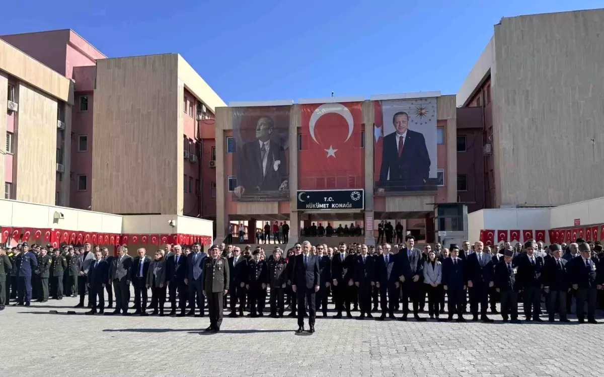 Atatürk’ün Mardin’e Gelişinin 109. Yıl Dönümü Törende Kutlandı