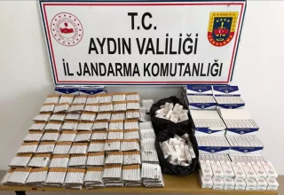 Aydın’da 100 Bin Adet Doldurulmuş Makaron Ele Geçirildi