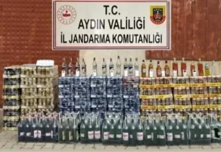 Aydın’da Jandarmadan Kaçak İçki Operasyonu