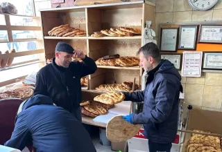 Bayburt’ta Zabıta Ekiplerinden Fırın Denetimi