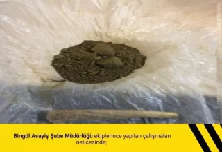 Bingöl’de Esrar Operasyonu: 41,32 Gram Ele Geçirildi