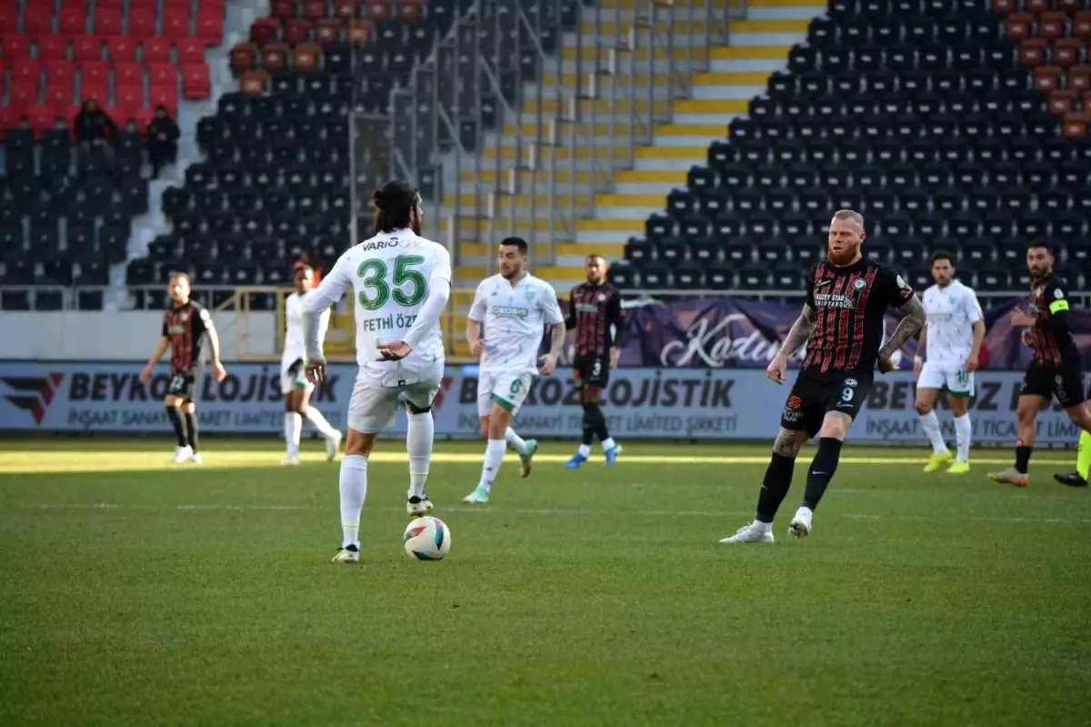 Çorum FK, Boluspor’a 2-0 Mağlup Oldu