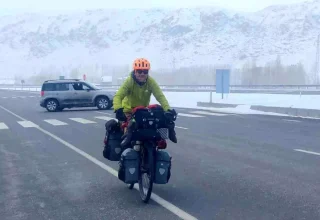 David Meignan, 7 Bin Kilometre Yol Kat ederek Van’a Ulaştı