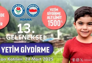 Eğitim-Bir-Sen Adana Şubesi’nden 13. Yetim Giydirme Şenliği