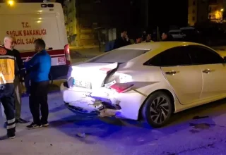 Elazığ’da Trafik Kazası: İki Yaralı