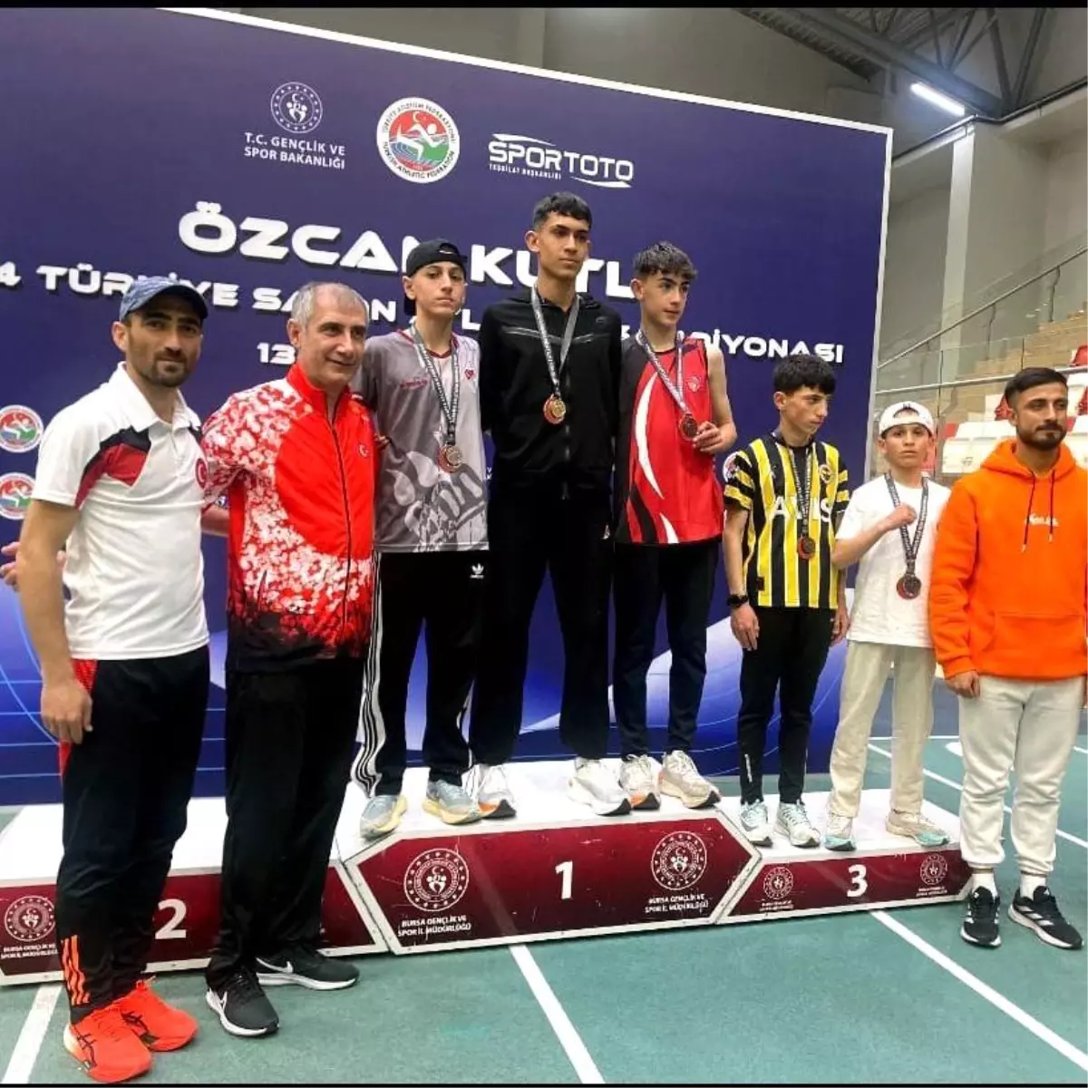 Elazığlı Atletler U-14 Türkiye Şampiyonası’nda Başarı Elde Etti