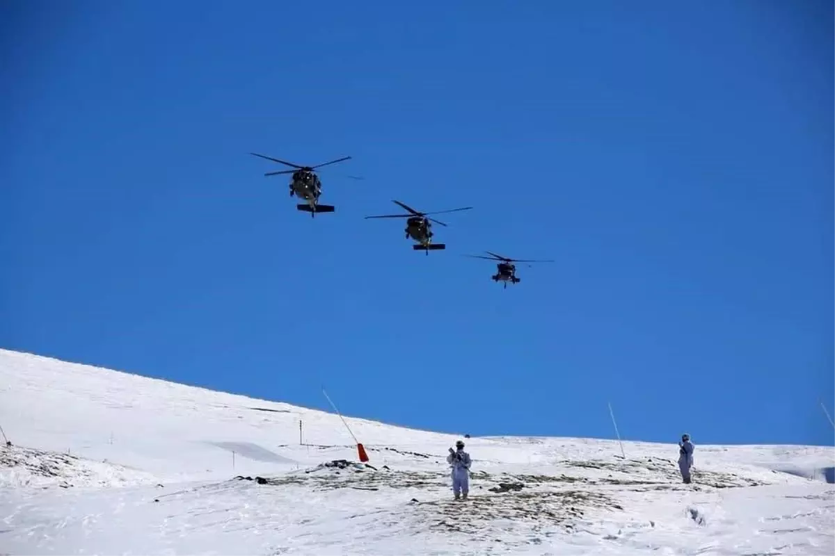 Erzurum Kış Saha Tatbikatı Başarıyla Tamamlandı