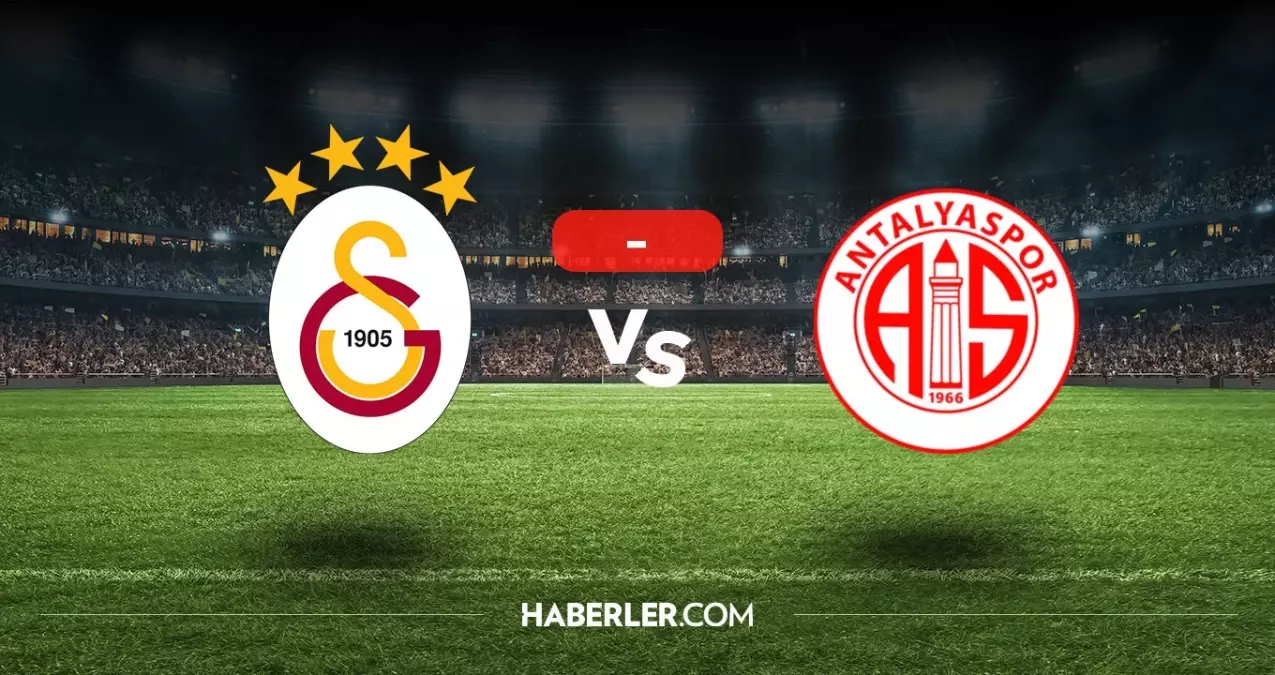 Galatasaray Antalyaspor maçı kaç kaç, bitti mi? MAÇ SONUCU! Galatasaray Antalyaspor golleri kim attı, canlı maç anlatımı!