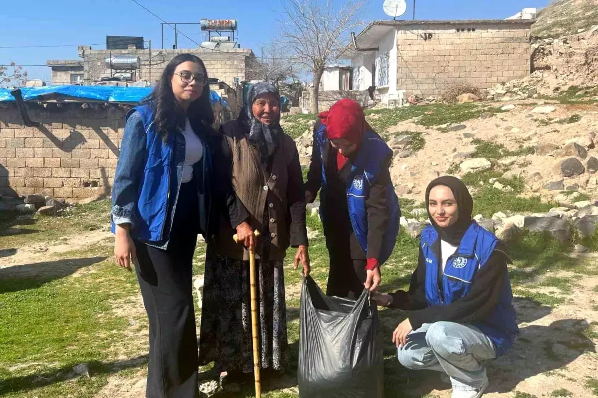 Gaziantep’te İyilik Haftası Kapsamında Dezavantajlı Ailelere Yardım