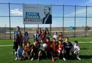 GSB Spor Okulları’ndan Mahmudiye’de Küçükler İçin Atletizm Antrenmanları