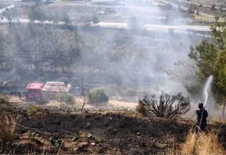 Hatay’da Ağaçlık Alanda Yangın Kontrol Altına Alındı