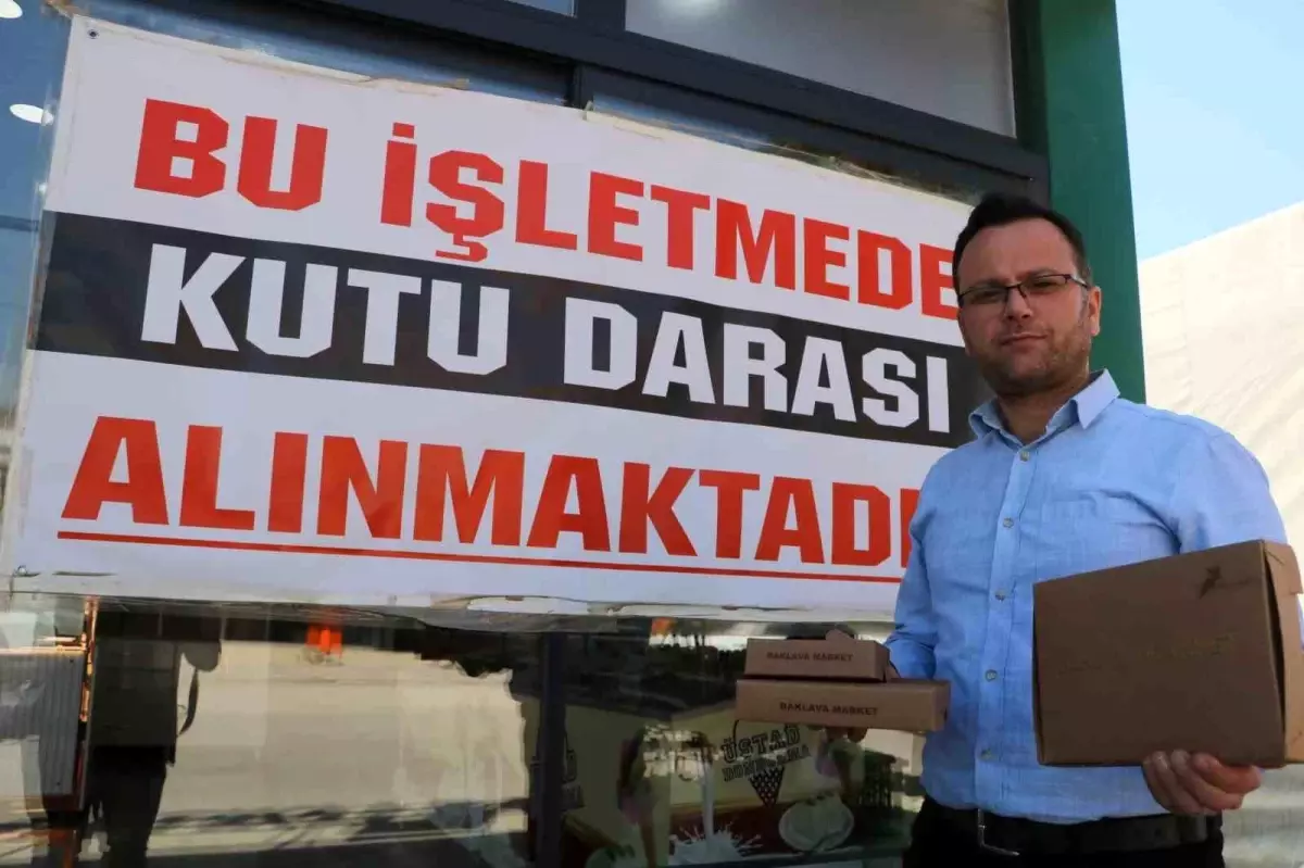 Hatay’da Baklava Firmasından Kutu Darası Uygulaması