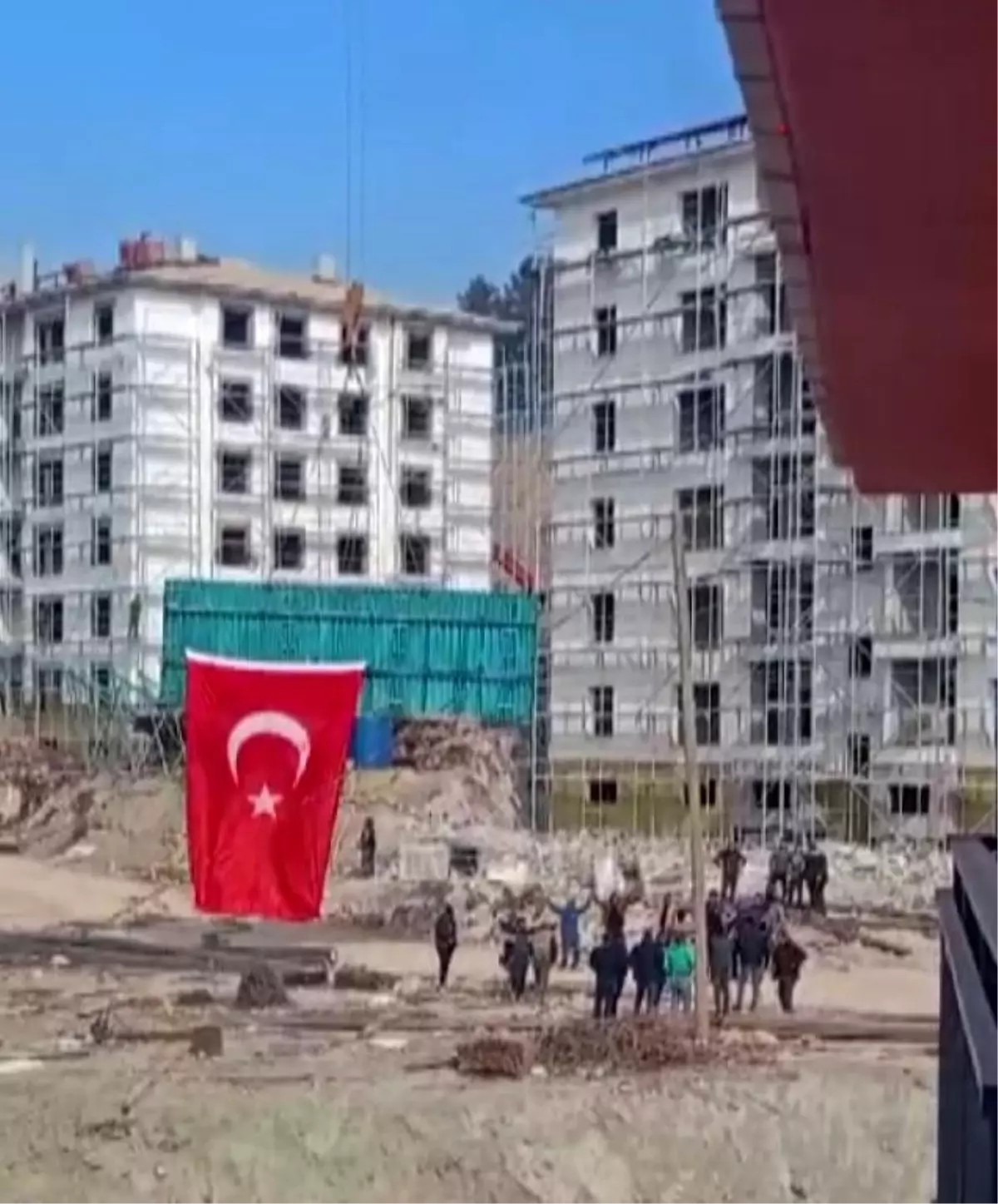 Hatay’da Deprem Konutlarında Tünel Kalıp Kutlaması