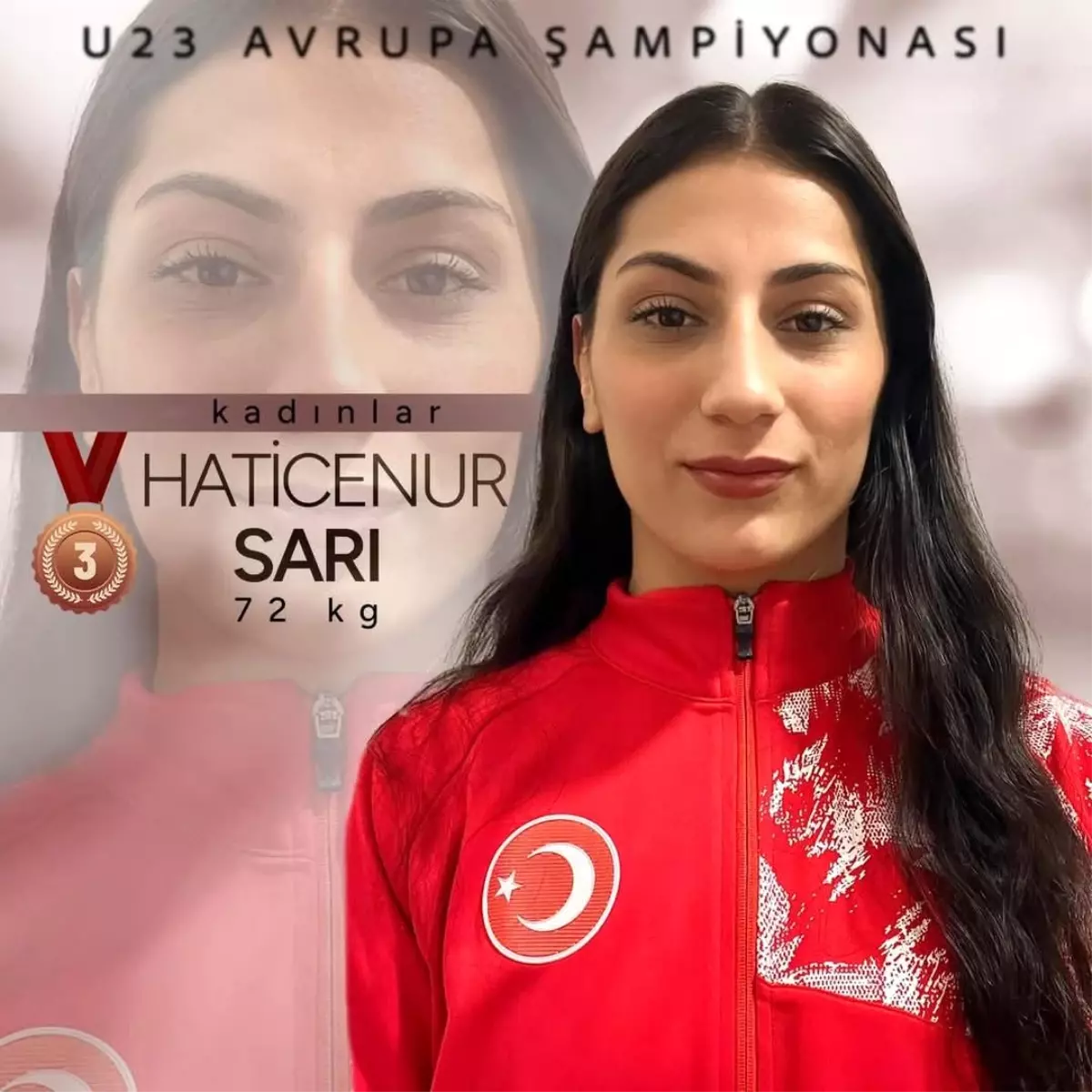 Hatice Nur Sarı, U23 Avrupa Güreş Şampiyonası’nda 3.’lük Elde Etti