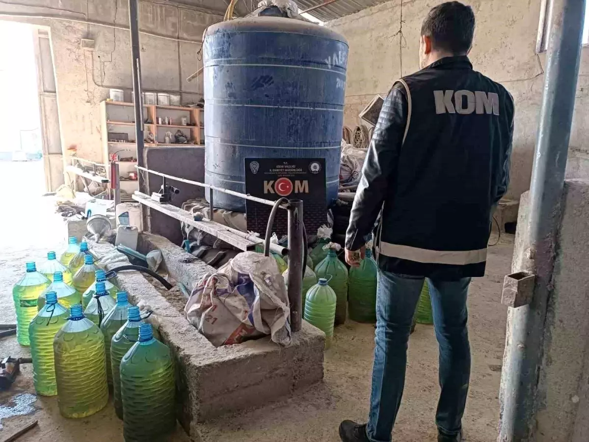 Iğdır’da Akaryakıt Kaçakçılığı Operasyonu: 517 Litre Kaçak Akaryakıt Ele Geçirildi