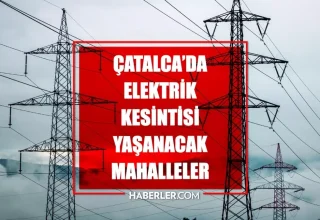 İstanbul ÇATALCA elektrik kesintisi! 14 Mart Çatalca elektrik kesintisi ne zaman bitecek, elektrikler ne zaman gelecek?