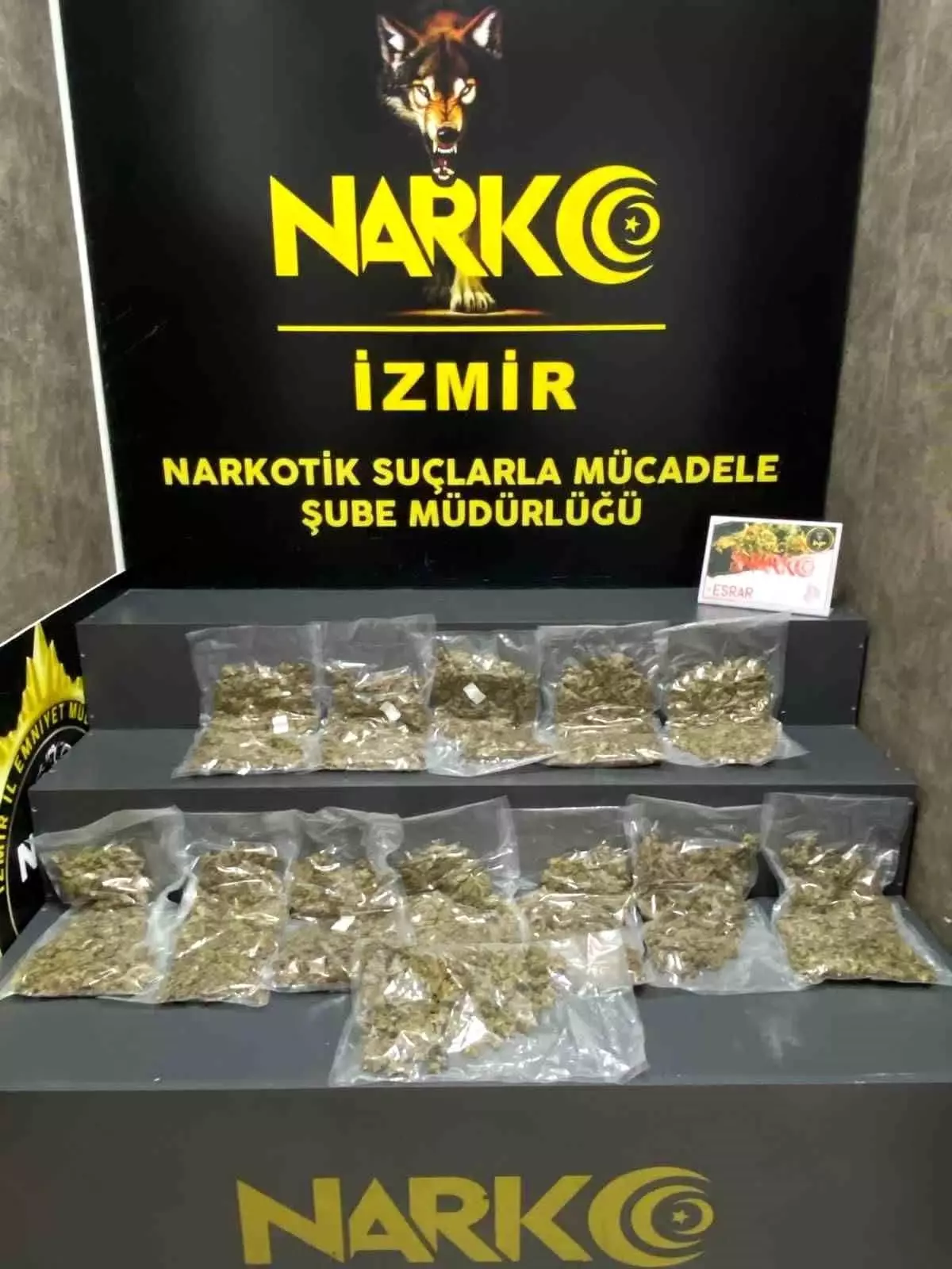 İzmir’de 6 Kilo 700 Gram Uyuşturucu Ele Geçirildi