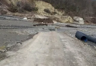 Kastamonu’da Heyelan ve Köprü Yıkıldı