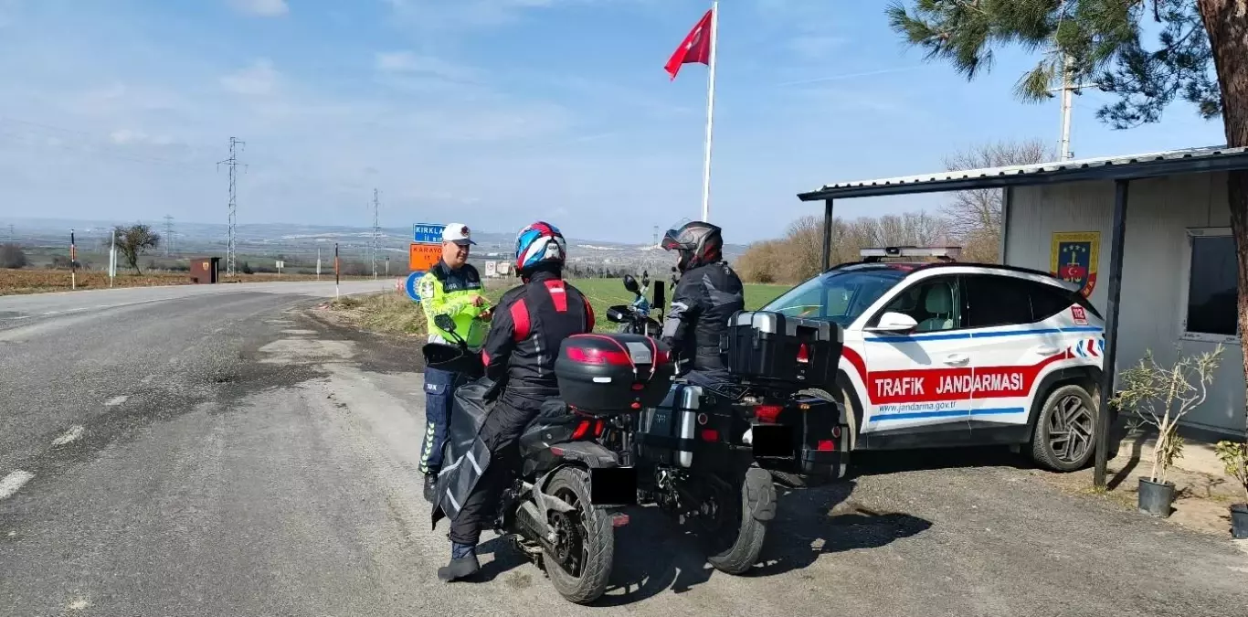Kırklareli’nde Trafik Denetiminde 395 Sürücüye İşlem Yapıldı
