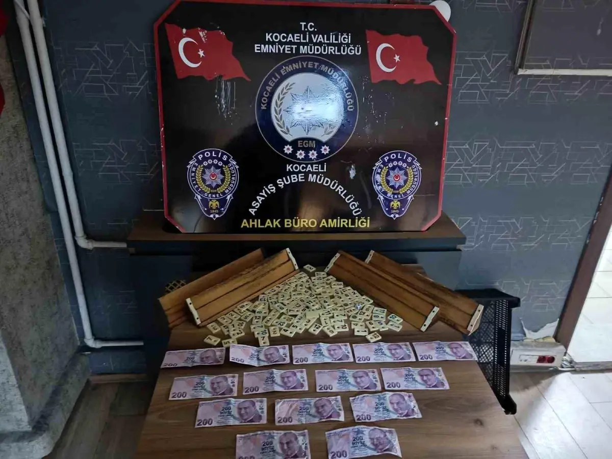 Kocaeli’de Kumar Oynayanlara 110 Bin Lira Ceza