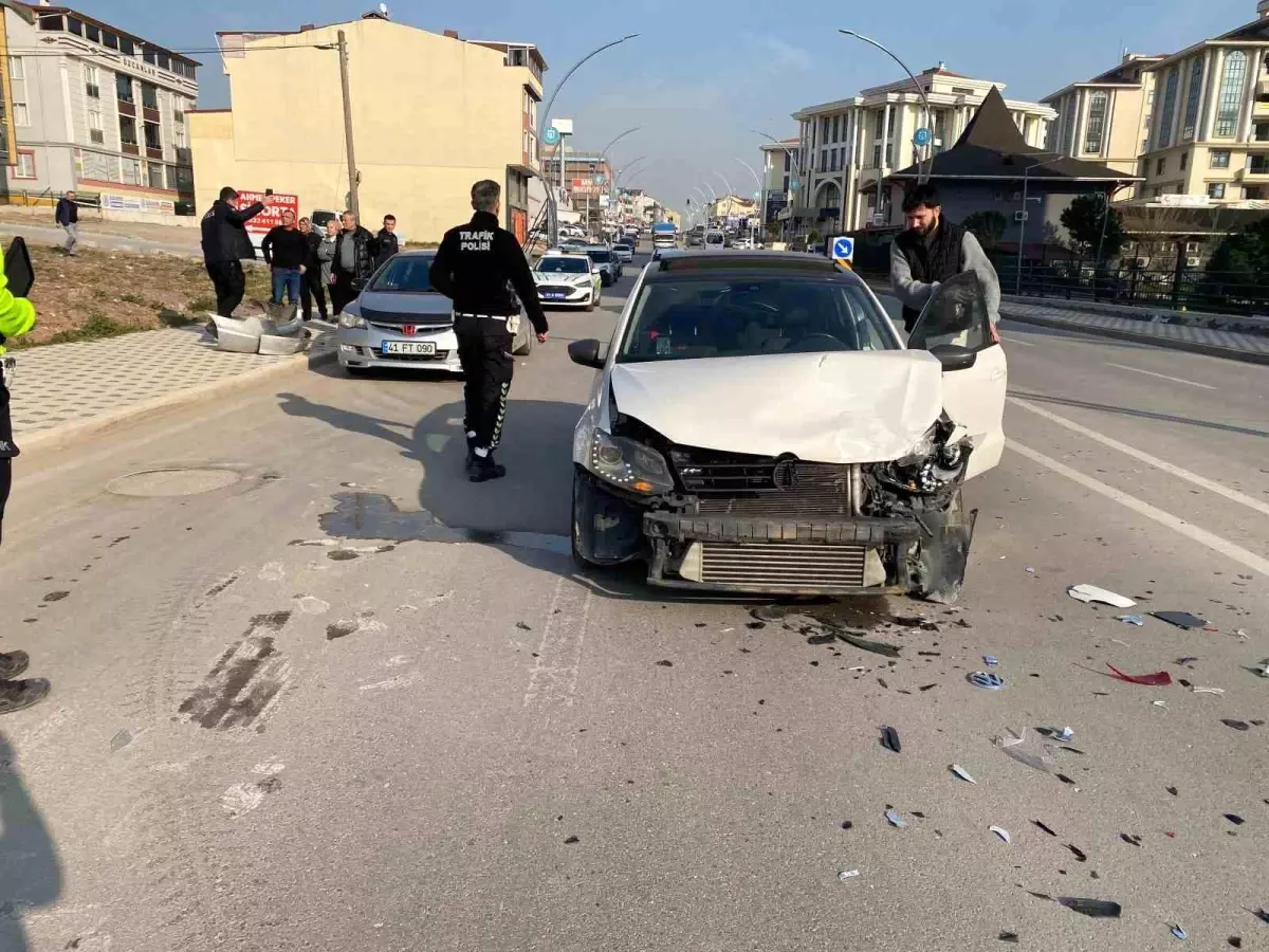 Kocaeli’nin Körfez İlçesinde Trafik Kazası: 1 Yaralı