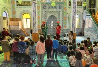 Köşk’te Ramazan Şenliği, Cami Oyun Parkına Dönüştü