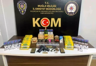 Muğla’da Kaçakçılıkla Mücadele Operasyonu: Çok Sayıda Kaçak Malzeme Ele Geçirildi