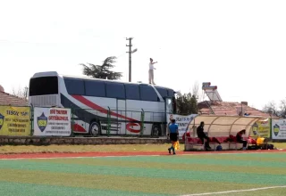 Pınar Konca Takım Otobüsünden Taktik Verdi