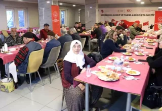 Şehit ve gazi yakınlarına iftar verildi