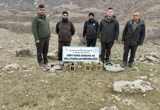 Siirt’te Kaçak Avcılara 53 Bin Lira Ceza