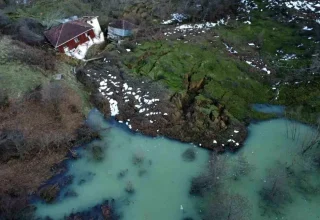 Sinop’ta Heyelan: 3 Ev Yıkıldı, 1 Ahır Hasar Gördü