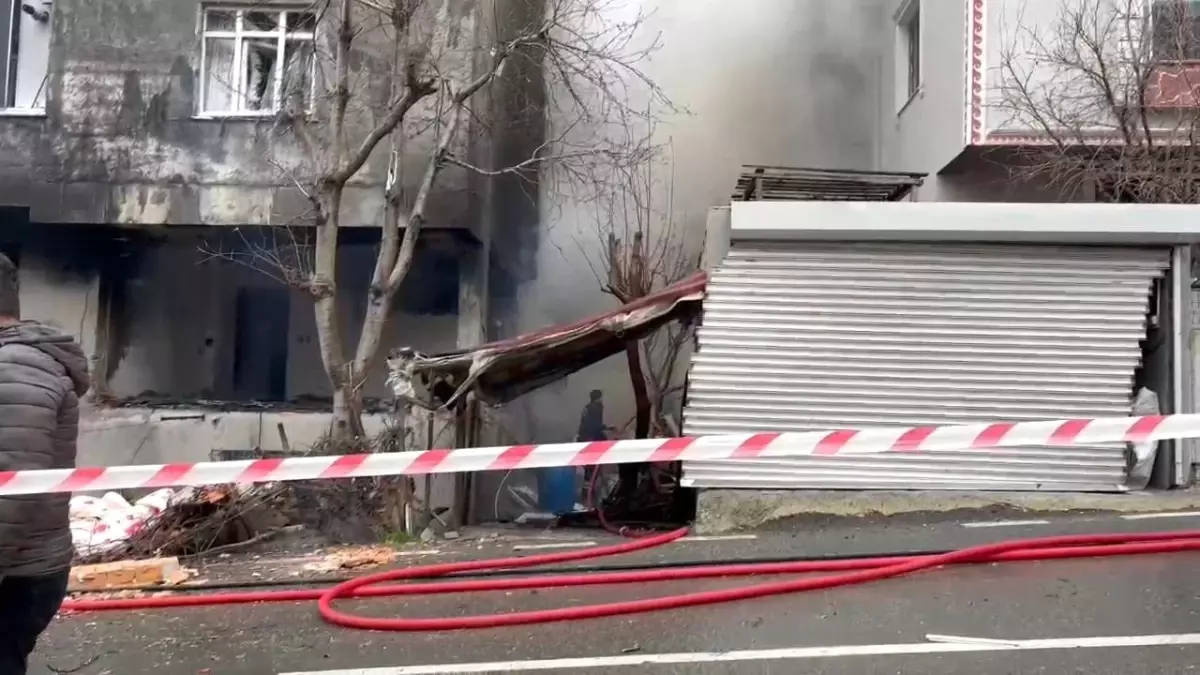 Tekirdağ’da Doğalgaz Patlaması Sonucu Yangın Çıktı, 4 Yaralı