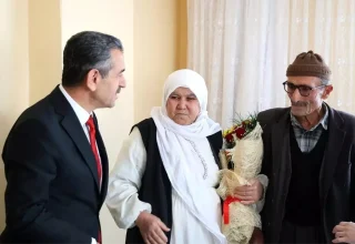 Vali Ekici, 52 Yılını Dolduran Çifte Ziyaret Etti