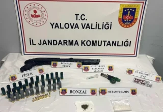 Yalova’da Uyuşturucu ve Silah Ele Geçirildi